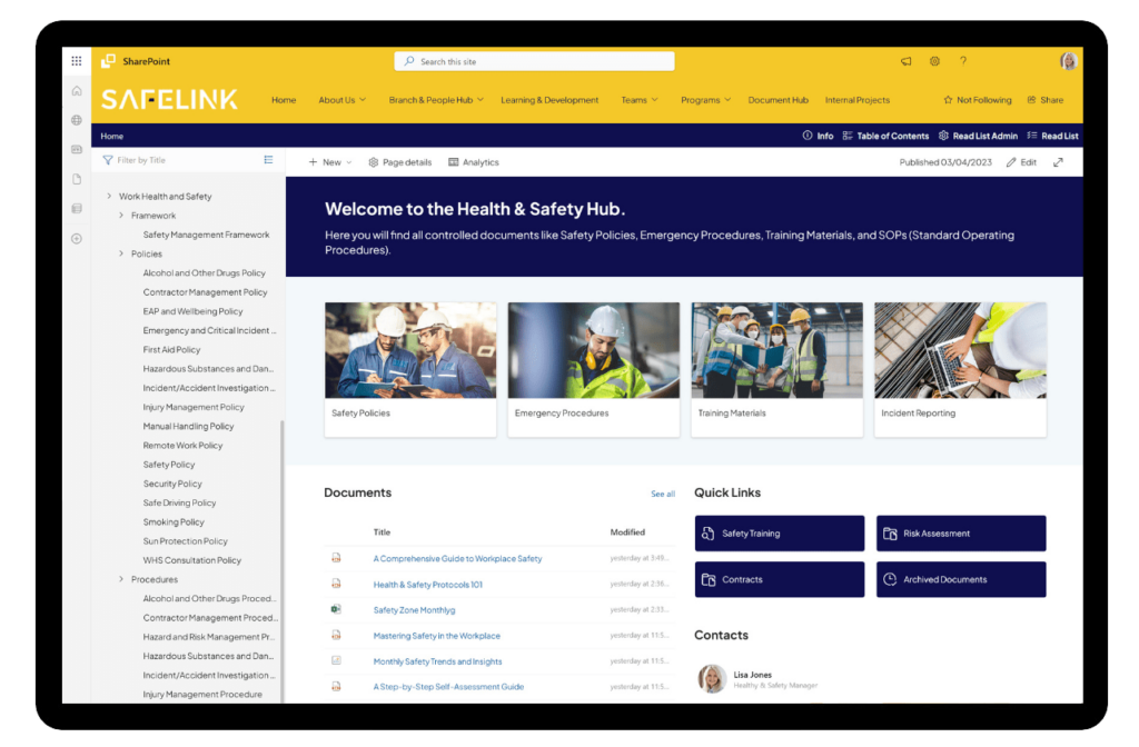 HR wiki example
